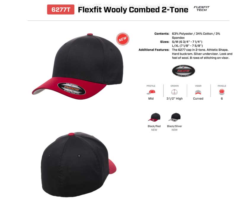 Flexfit Wooly Combed 2-Tone