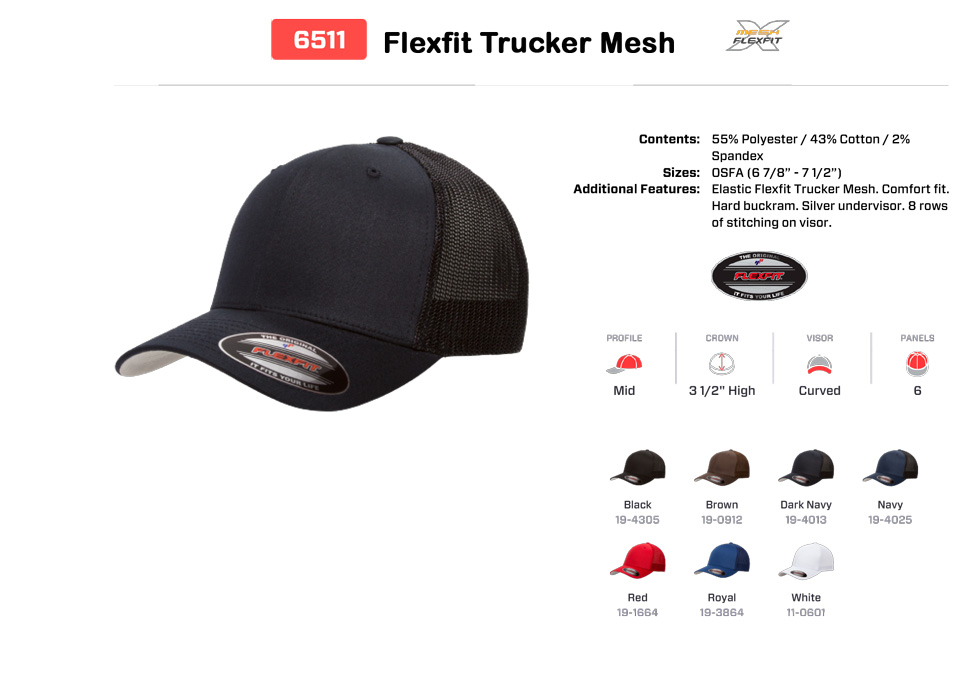 Flexfit Mesh Trucker