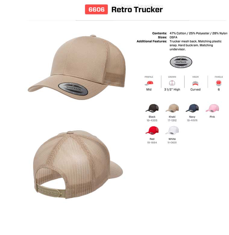 Retro Trucker Cap