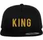 Preview: Snapback Cap "King und Queen" - Yupoong Preview: Snapback Cap "King und Queen" - Yupoong
