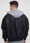 Preview: Hooded Oversized Bomber Jacket Preview: Hooded Oversized Bomber Jacket
