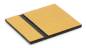 Preview: Kunststoff Schild Gold Schwarz