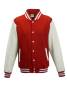 Preview: Varsity Jacket  mit Applikation red