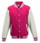 Preview: Varsity Jacket mit Applikation pink