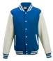 Preview: Varsity Jacket mit Applikation blue white