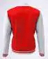 Preview: College Jacke Konny Design red white Preview: College Jacke Konny Design red white