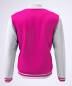 Preview: College Jacke Konny Design pink white