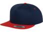 Mobile Preview: Yupoong Snapback 5 Panel navy red Konny Design
