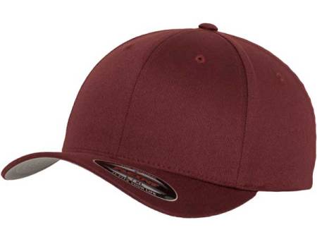 Flexfit Wooly Combed maroon