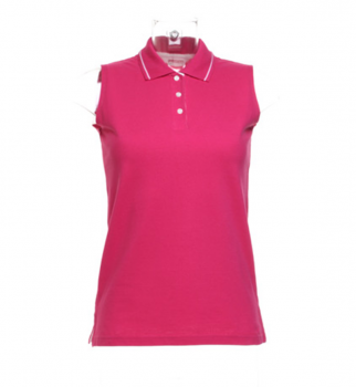 Womens Proactive Sleeveless Polo