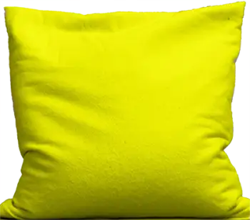 Kissen mit Sternzeichen 40 x 40 cm yellow