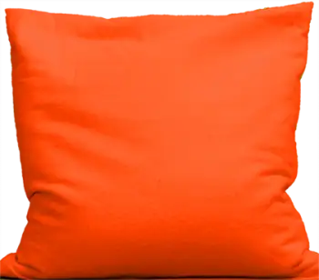 Kissen mit Sternzeichen 40 x 40 cm orange