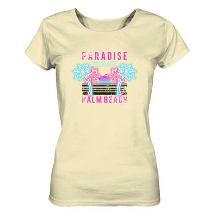 Ladys T-Shirt Palm Beach