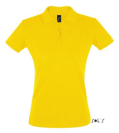 Womens Polo Shirt Perfect yellow