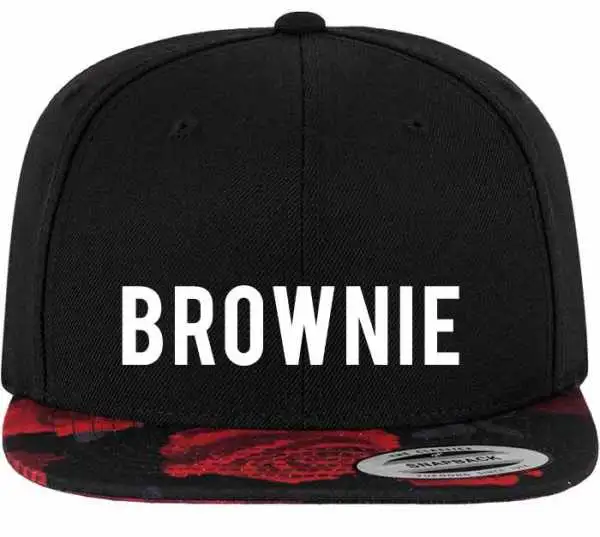 Snap Back Cap Roses Blondie and Brownie Snap Back Cap Roses Blondie and Brownie
