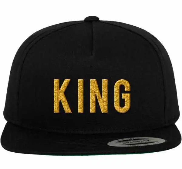 Snapback Cap "King und Queen" - Yupoong Snapback Cap "King und Queen" - Yupoong