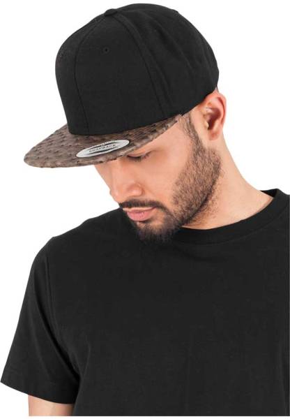 Flexfit/Yupoong Snap Back Cap Leather Flexfit/Yupoong Snap Back Cap Leather