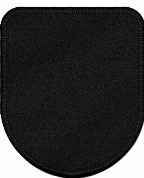 Patch Wappenform 10x8 cm Aufnähen - oder mit Klett Patch Wappenform 10x8 cm Aufnähen - oder mit Klett