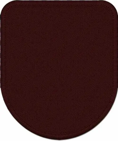Patch Wappenform 8x6 cm Aufbügeln Patch Wappenform 8x6 cm Aufbügeln