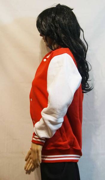 College Jacke Konny Design Royal White - Abverkauf College Jacke Konny Design Royal White - Abverkauf