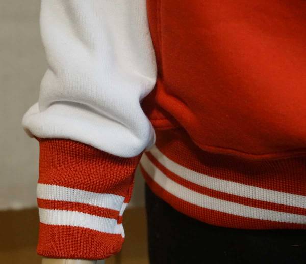 College Jacke Konny Design Royal White - Abverkauf College Jacke Konny Design Royal White - Abverkauf