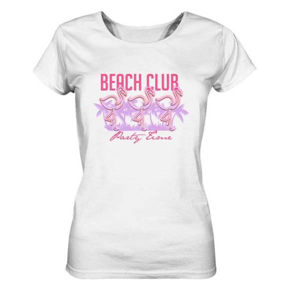 Ladys T-Shirt Beach Club