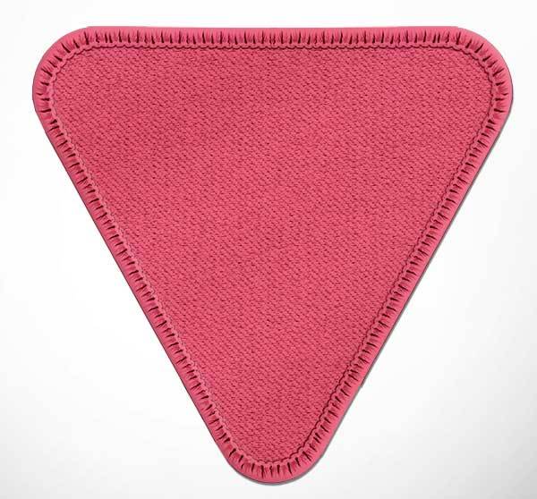 Patches Dreiecksform zum Aufbügeln Patches Dreiecksform zum Aufbügeln