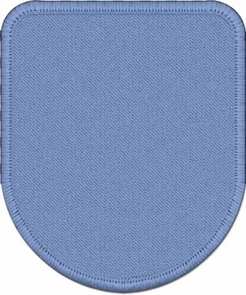 Patch Wappenform 8x6 cm Aufbügeln Patch Wappenform 8x6 cm Aufbügeln