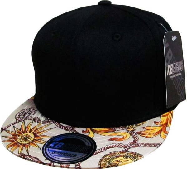 Medallion Brim Snapback Medallion Brim Snapback