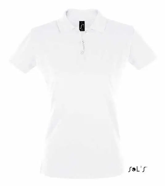 Womens Polo Shirt Perfect white
