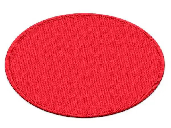 Sticker 10 x 6 cm oval zum Aufnähen - oder mit Klett Sticker 10 x 6 cm oval zum Aufnähen - oder mit Klett
