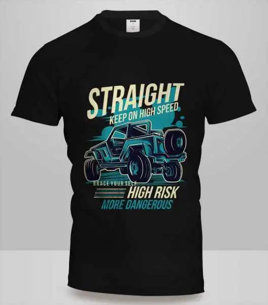 T-Shirt Straight T-Shirt Straight