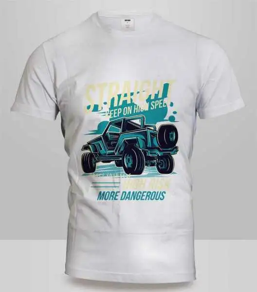 T-Shirt Straight T-Shirt Straight