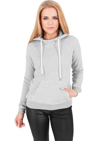 Ladies Melange Shoulder Quilt Hoody Ladies Melange Shoulder Quilt Hoody