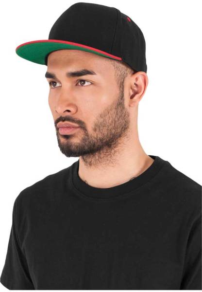 Yupoong Snapback 5 Panel black red Yupoong Snapback 5 Panel black red