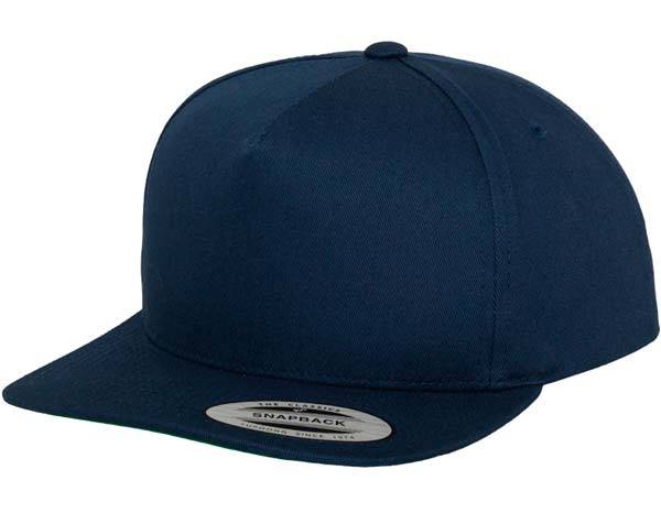 Yupoong Snapback 5 Panel navy Konny Design Yupoong Snapback 5 Panel navy Konny Design