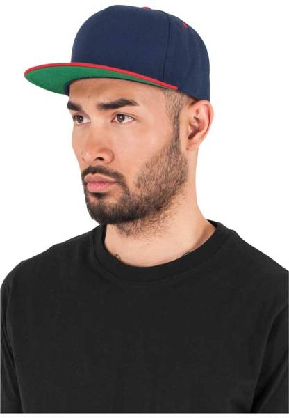 Yupoong Snapback 5 Panel navy red Yupoong Snapback 5 Panel navy red